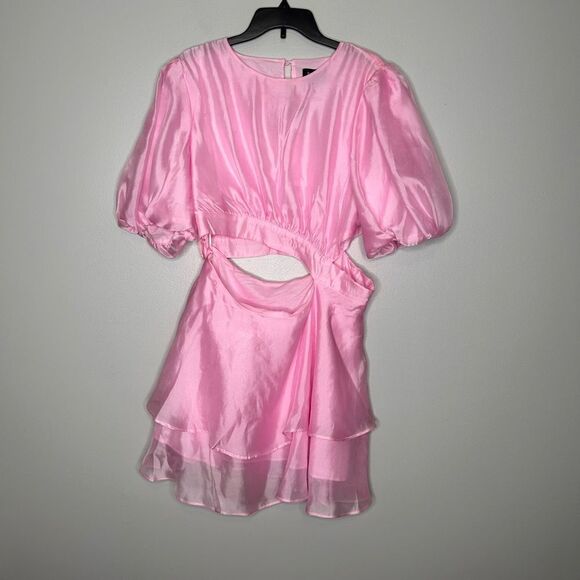 Bardot Enya Organza Mini Dress - Picture 4 of 6